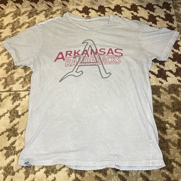 Arkansas Razorbacks Baseball Hogs T Shirt - Picture 1 of 2